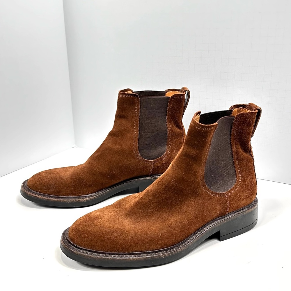 Men's Brown suede chelsea boot - Tod's size 7